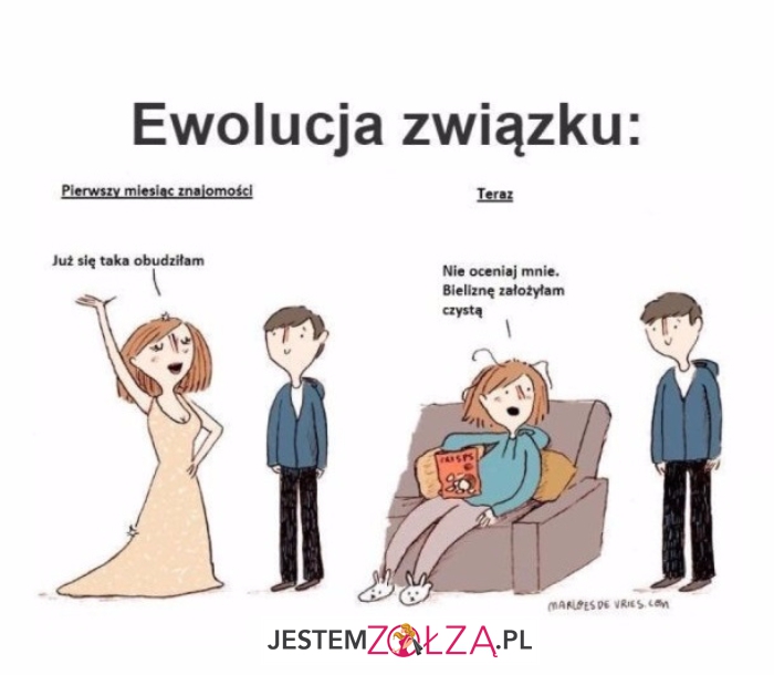 Ewolucja w związku....
