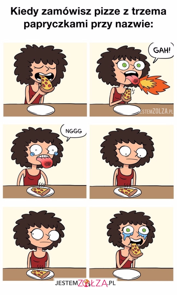 Kiedy zamówisz pizze