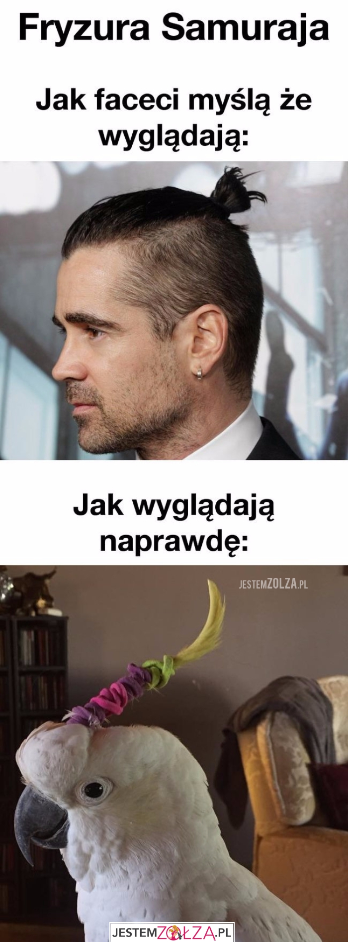 Fryzura samuraja