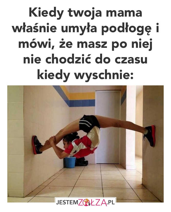 umytą podłoga