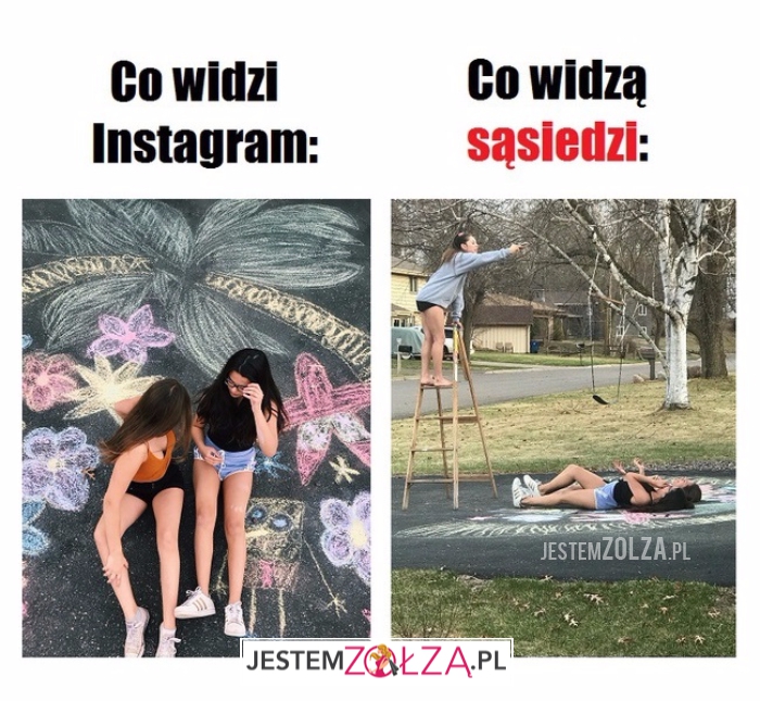 Co widzi...
