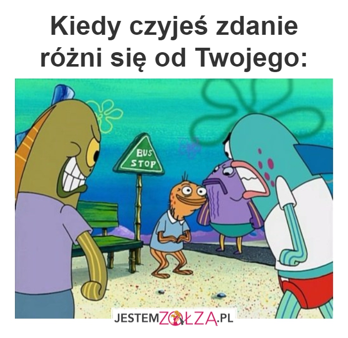 swoje zdanie