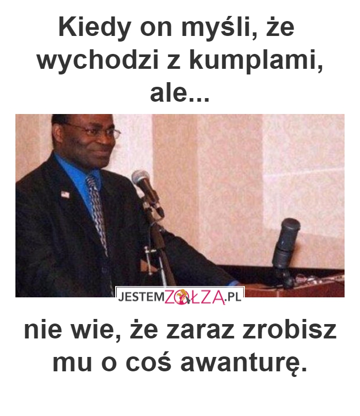 wyjście z kumplami