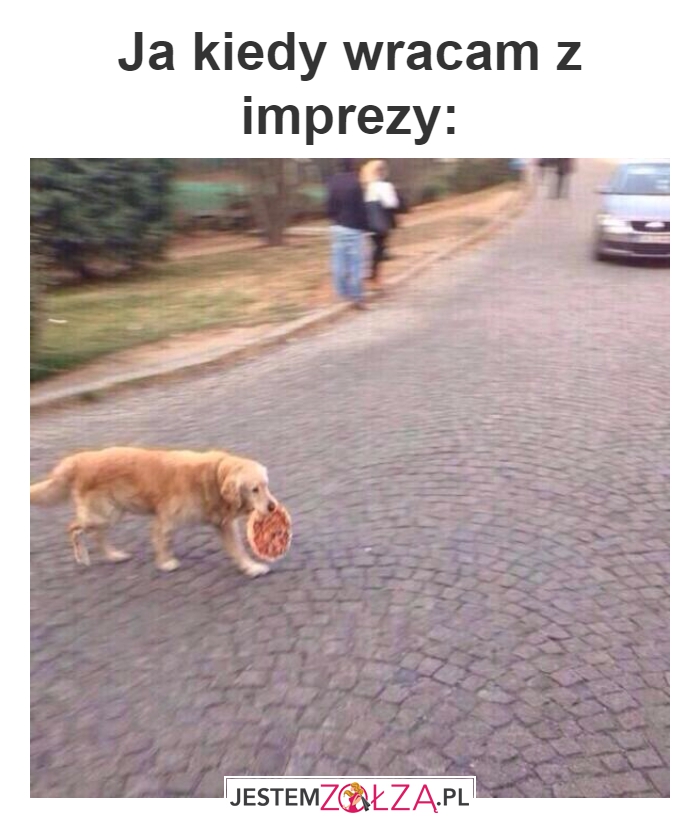 kiedy wracam z imprezy