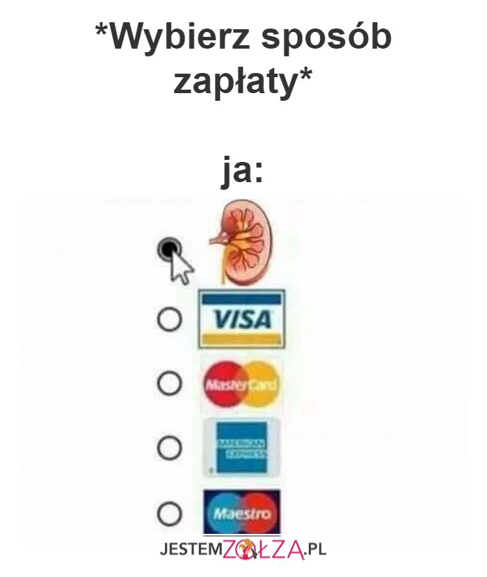 sposób zapłaty