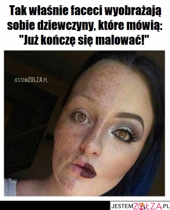 Kończę się malować
