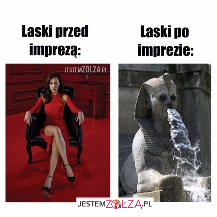 Przed i po imprezie