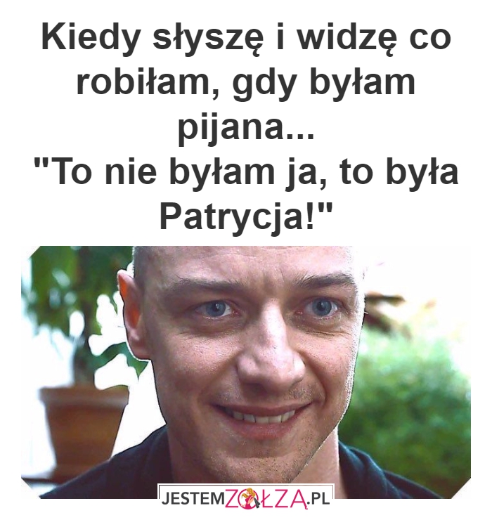 To nie ja!