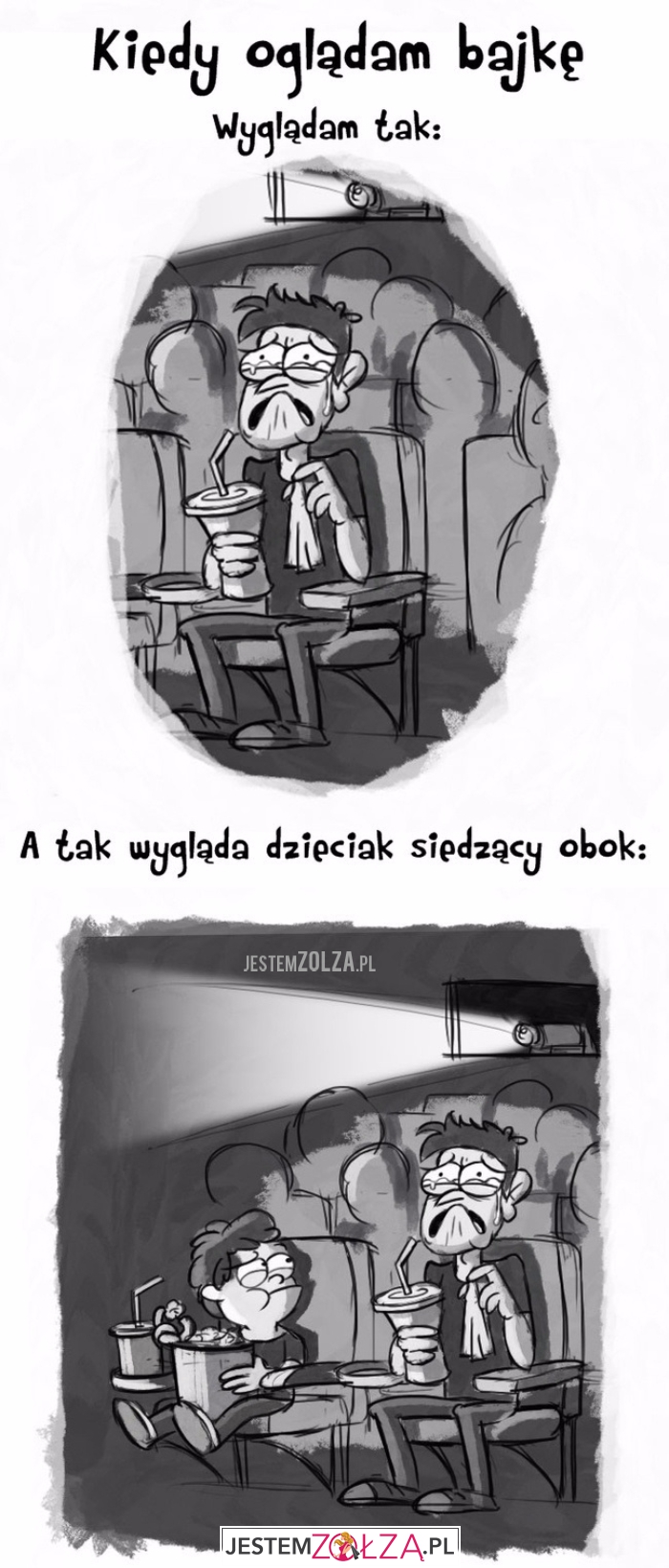 Kiedy oglądam bajkę