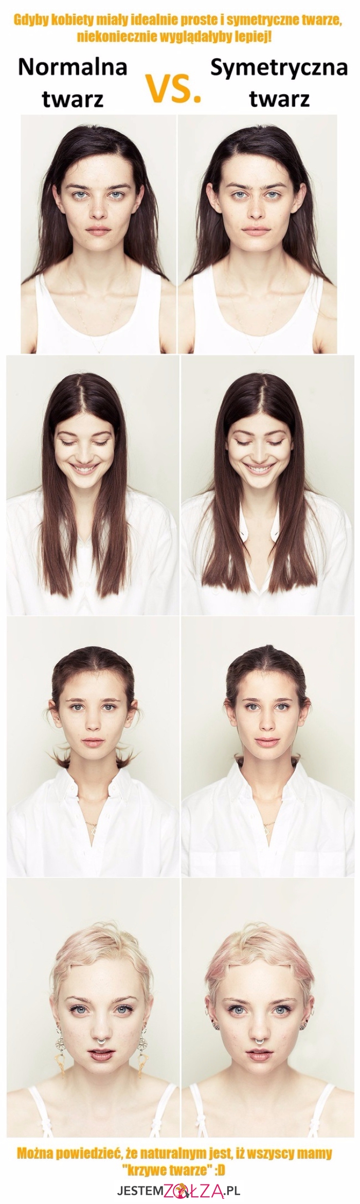 Symetryczne twarze