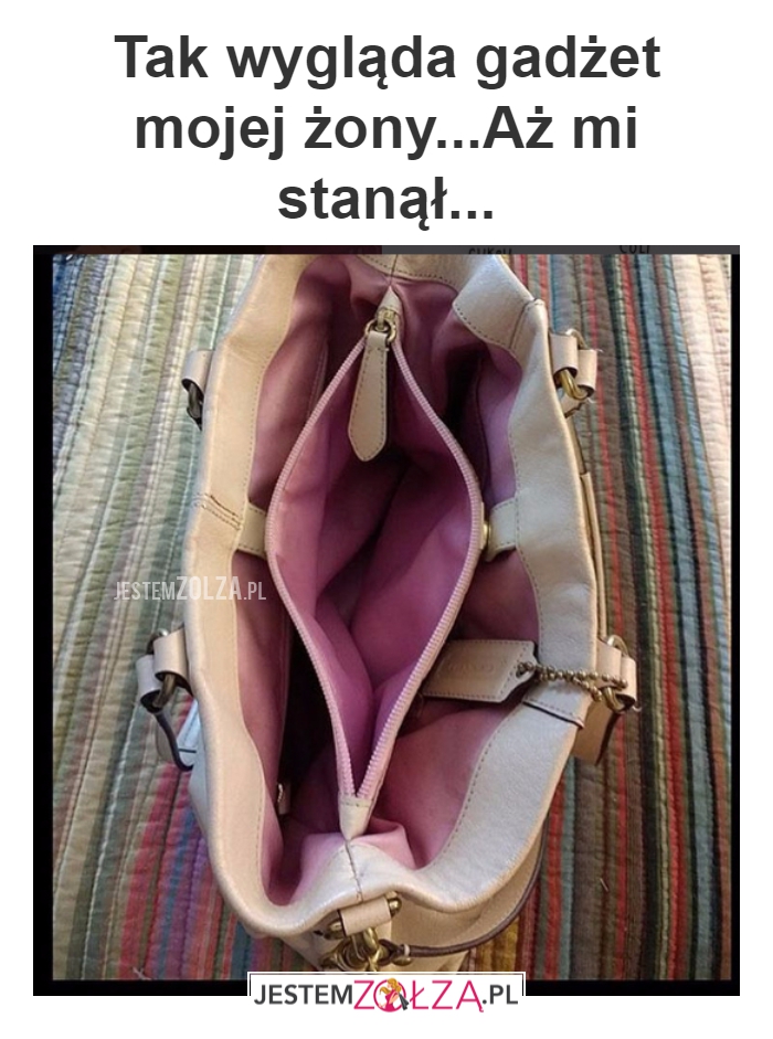 Tak wygląda gadżet...