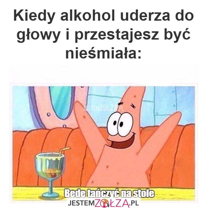Kiedy alkohol uderza...