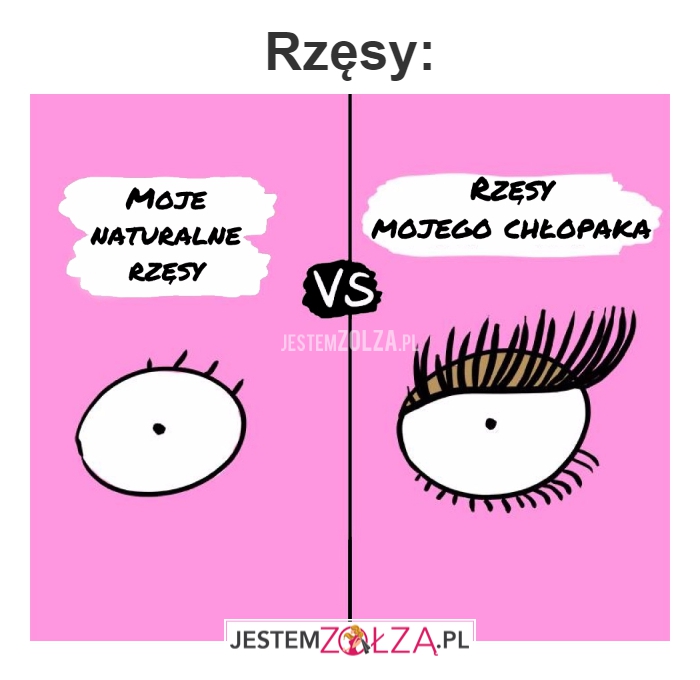 Rzęsy...