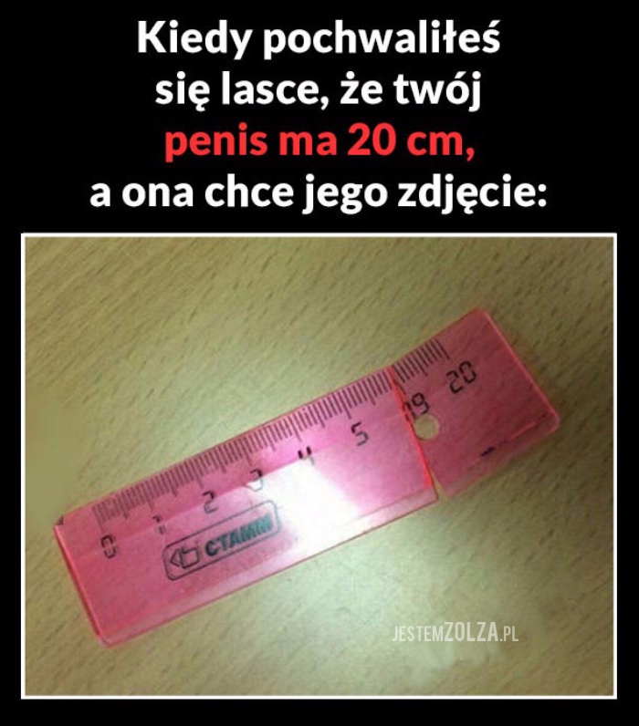 Kiedy pochwaliłeś się...