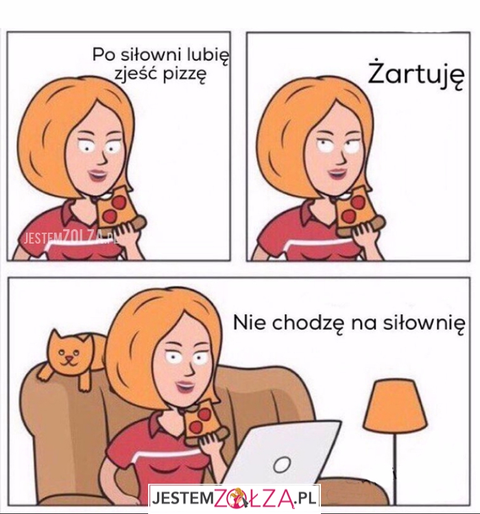 Po siłowni lubię...