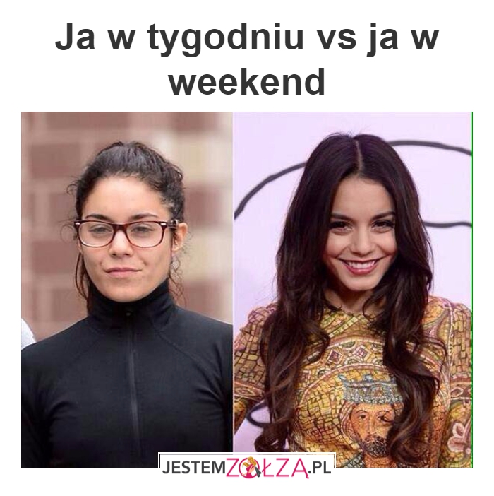 tydzień vs weekend