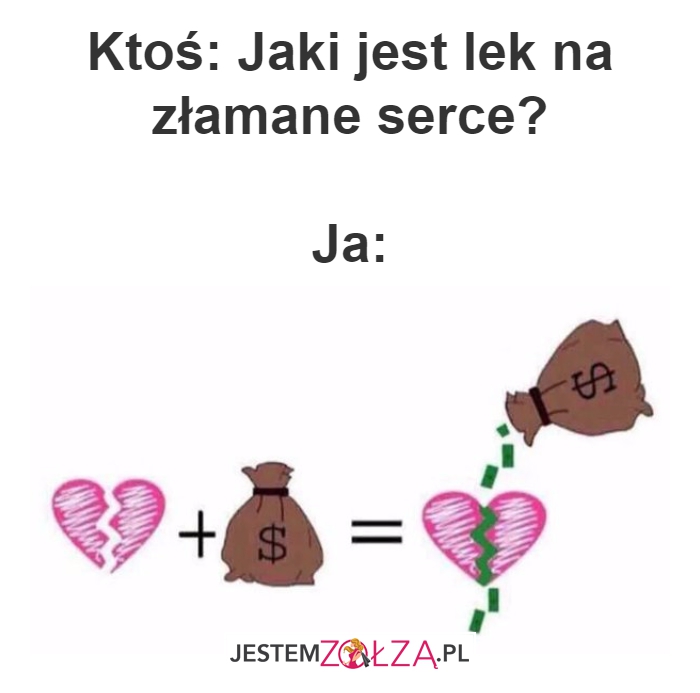 lek na złamane serce