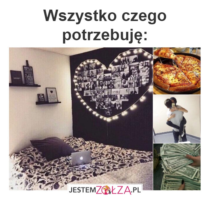 potrzebuje