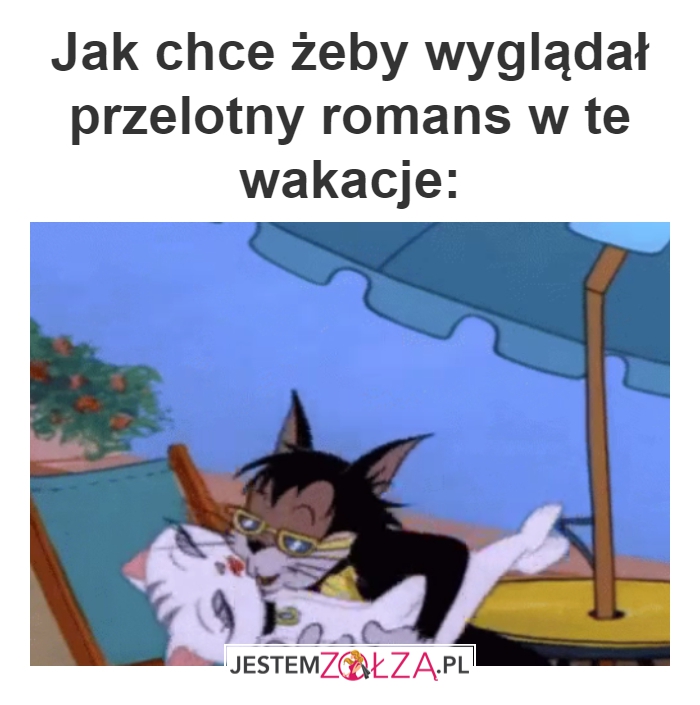 A w wakacje...