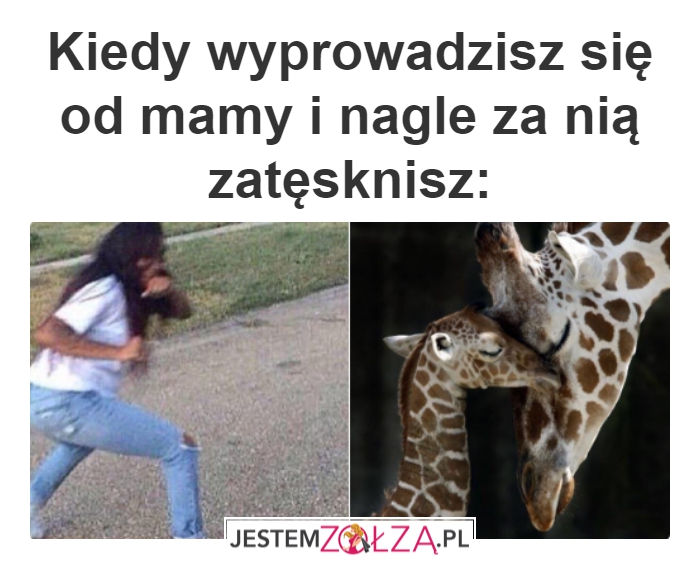 Najgorsza jest tęsknota...