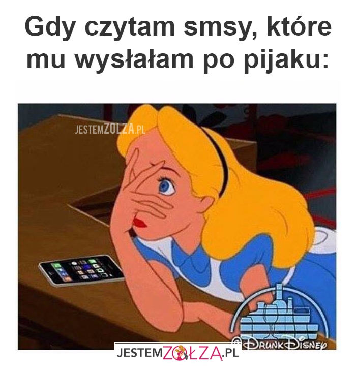 Gdy czytam smsy...