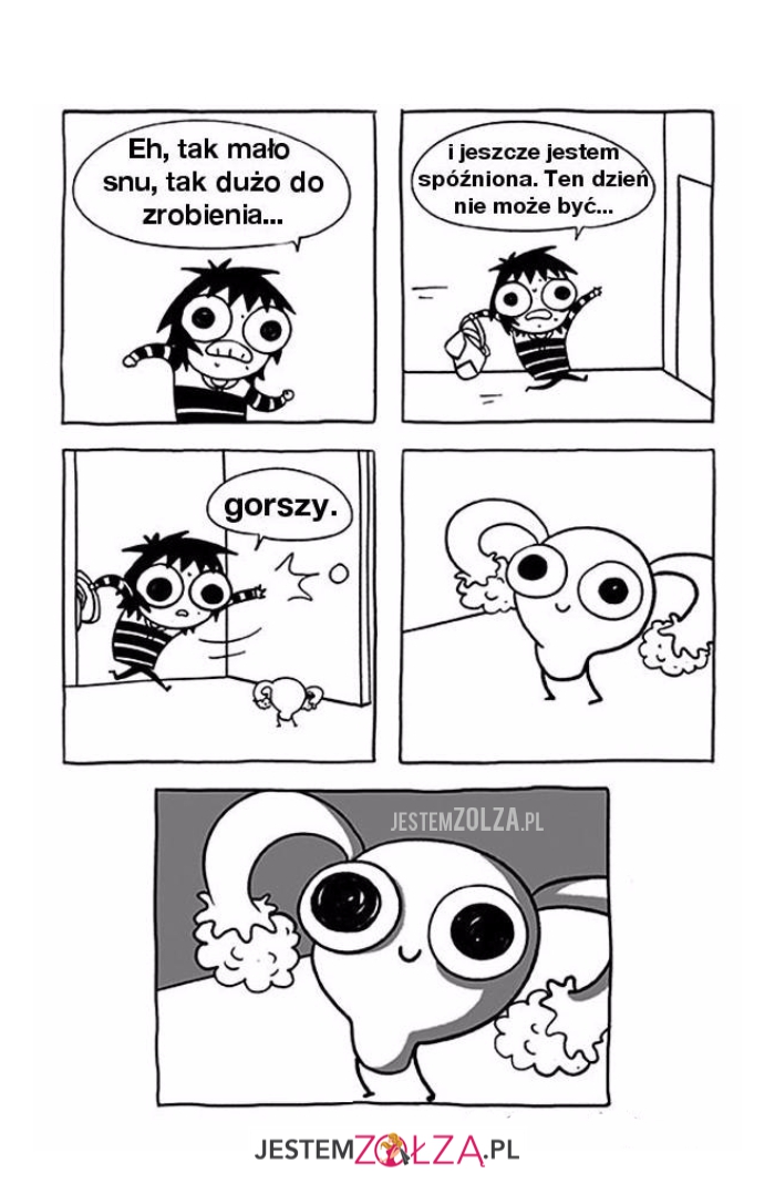 Eh, tak mało snu...