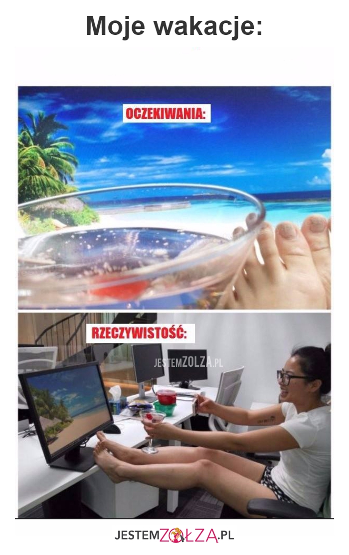 Moje wakacje...