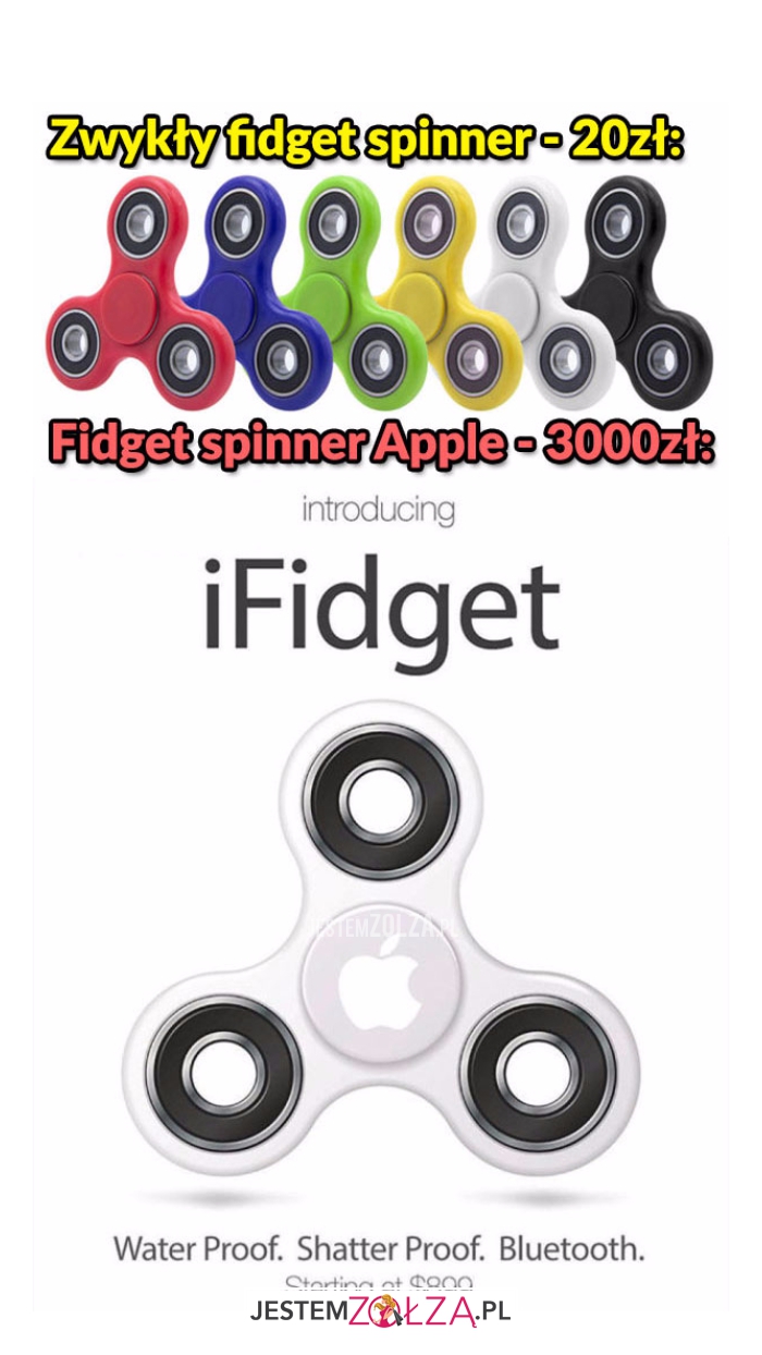 Zwykł fidget...