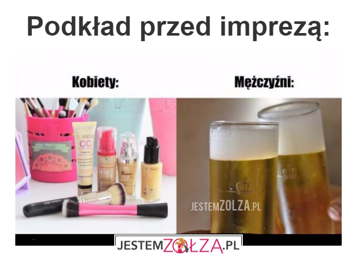 Podkład przed imprezą...