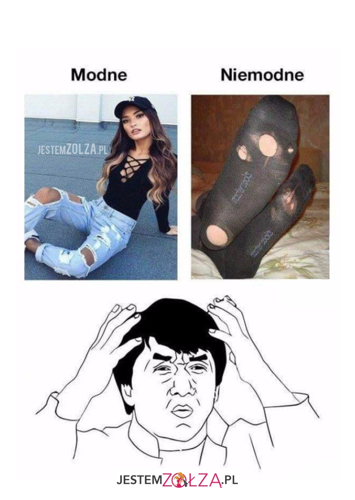 Modne vs niemodne...