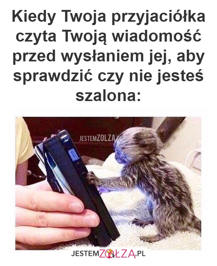 Kiedy Twoja przyjaciółka czyta...