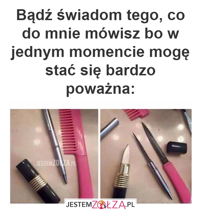 Bądź świadom tego...