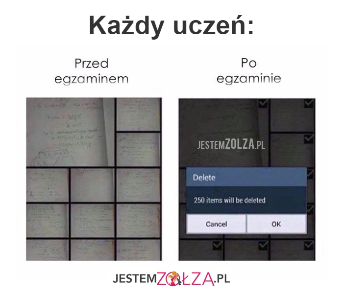 Każdy uczeń...