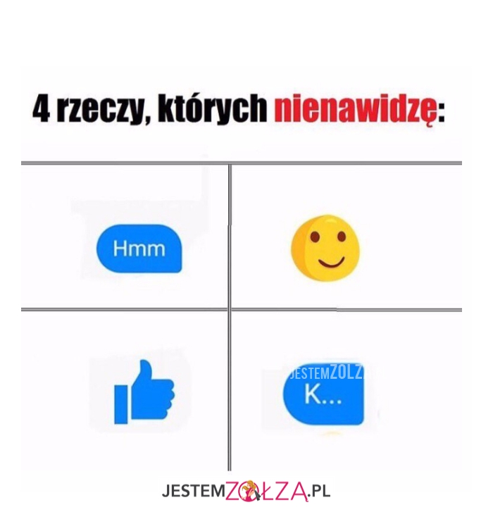 4 rzeczy, których...