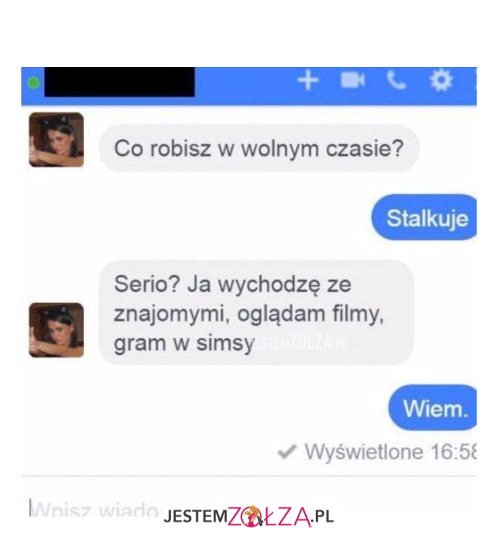 Co robisz w wolnym czasie...