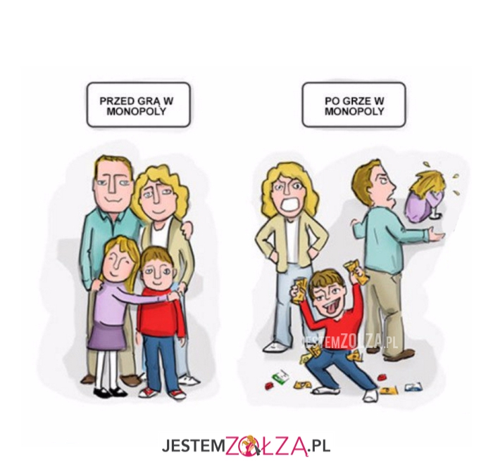 Przed grą w Monopoly...