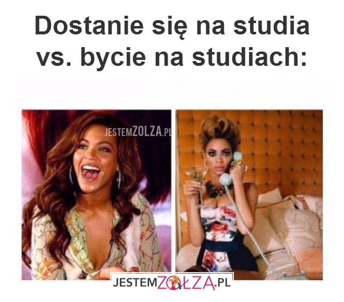 Dostanie się na studia...