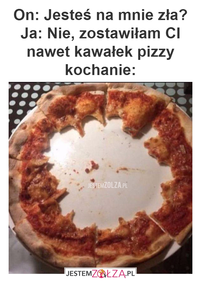 On: Jesteś na mnie zła...