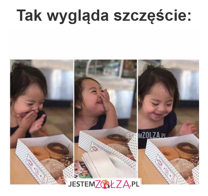 Tak wygląda szczęście...