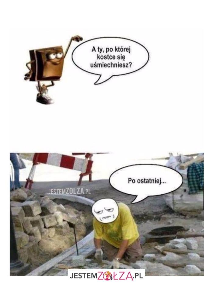 A ty, po której kostce...