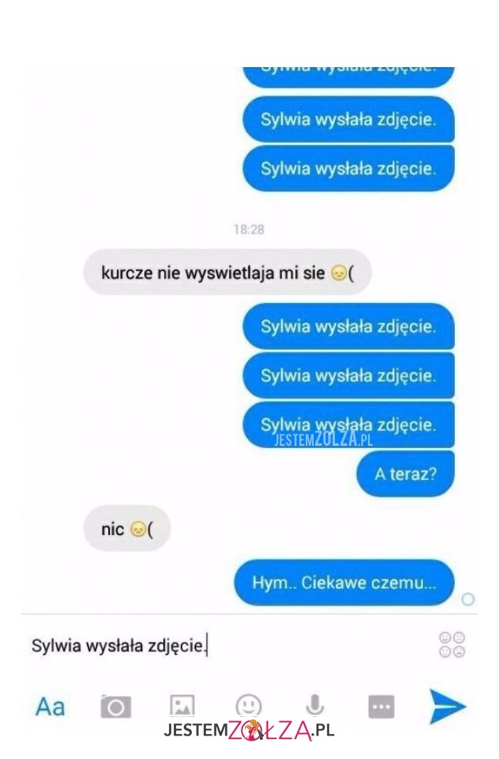 Sylwia wysłała...