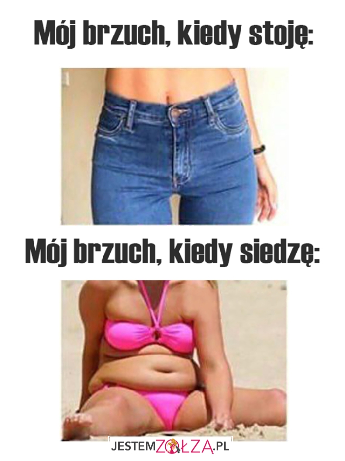 Mój brzuch...