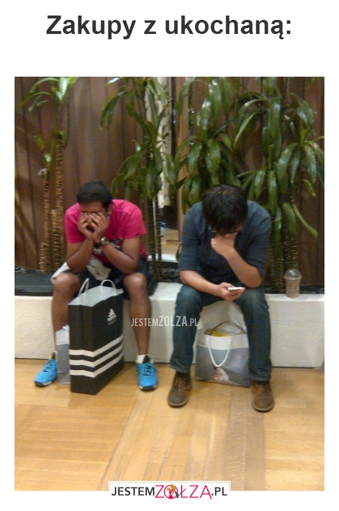 Zakupy z ukochaną...