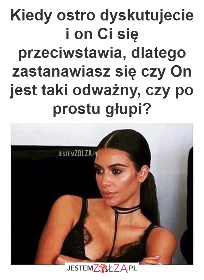 Kiedy ostro dyskutujecie...