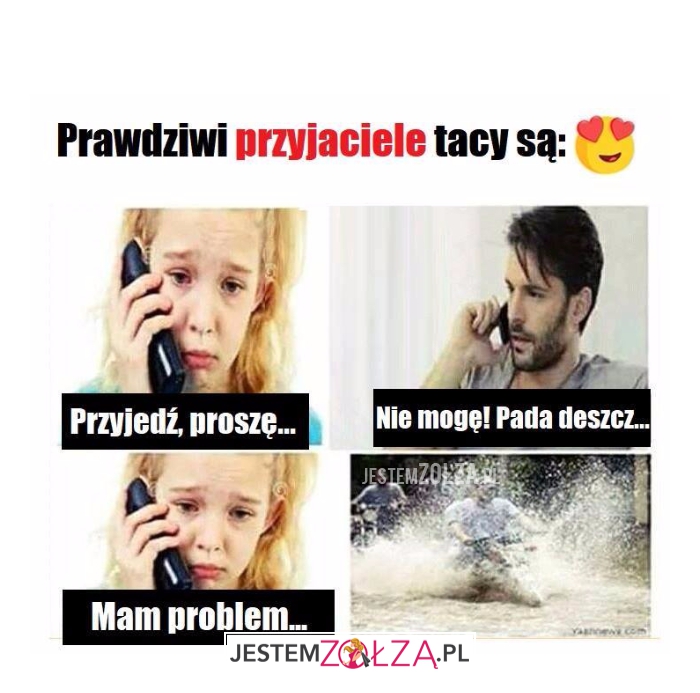 Prawdziwi przyjaciele...
