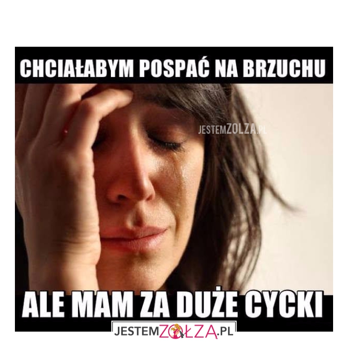 Chciałabym pospać...