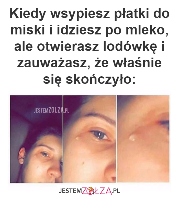 Kiedy wsypiesz płatki