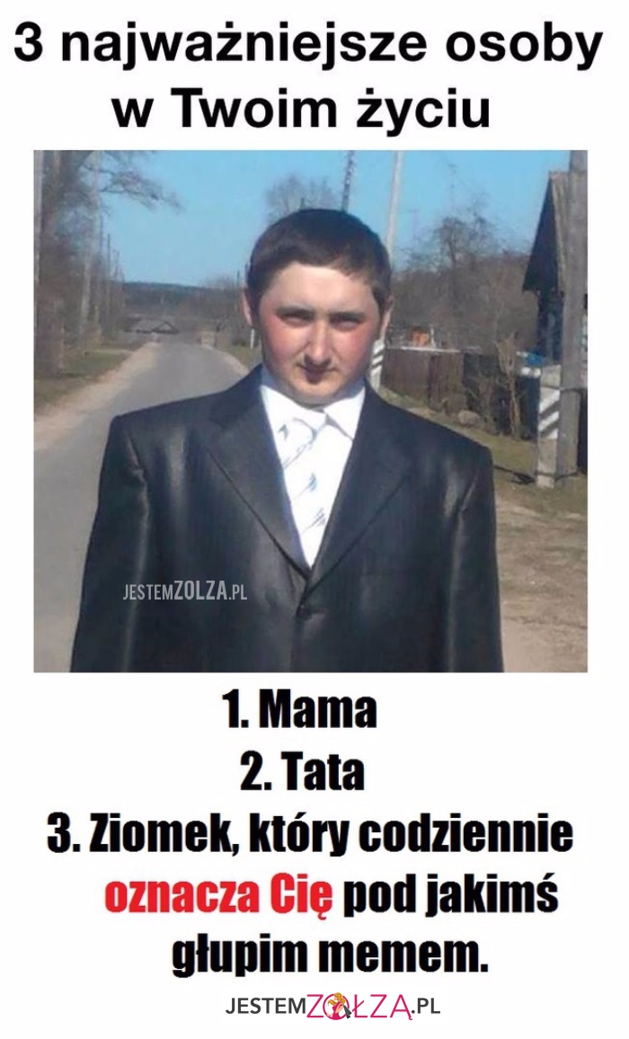 3 najważniejsze osoby