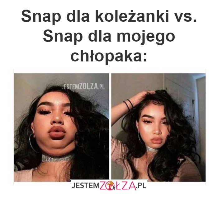 Snap dla koleżanki