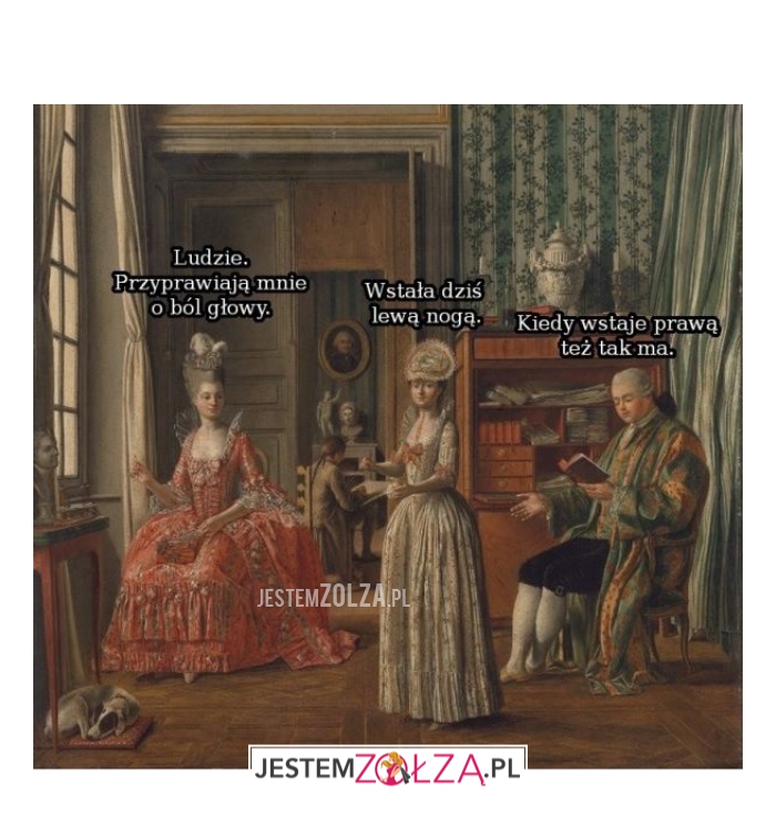 Ludzie przyprawiają mnie...